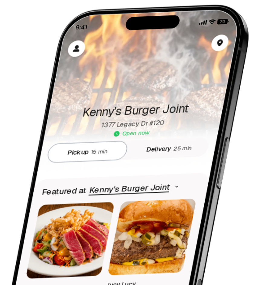 Kenny's Burger Joint app preview