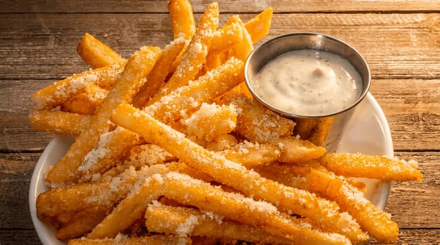 Truffle Parmesan Fries.
